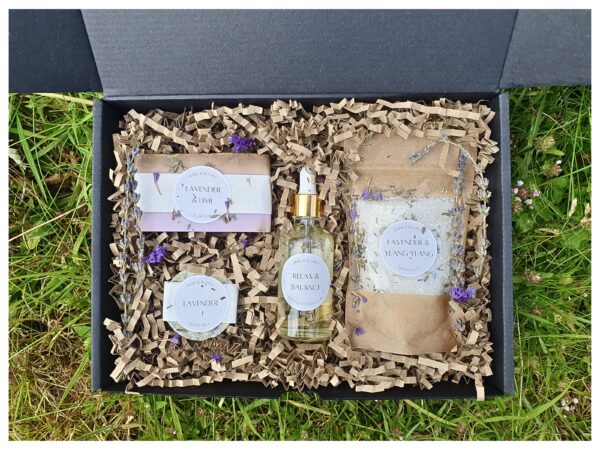 'Relax & Balance' Lavender Spa Gift Box