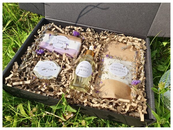 'Relax & Balance' Lavender Spa Gift Box - Image 2