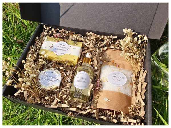 'Revive & Refresh' Lime and Patchouli Spa Gift Box - Image 2