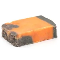 Orange & Cinnamon Olive Oil Soap Slice