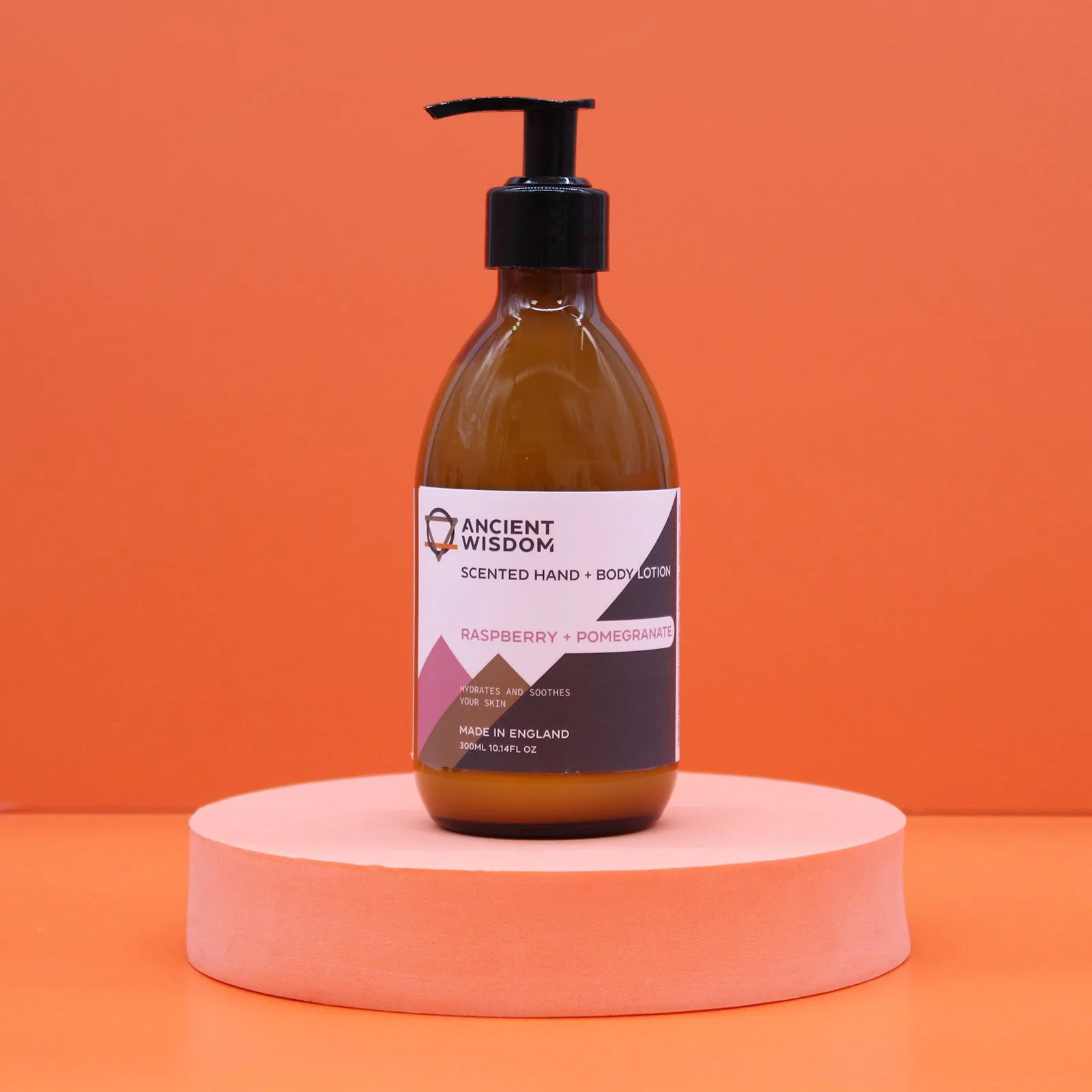 Scented Hand & Body Lotion - Raspberry & Pomegranate - Image 2