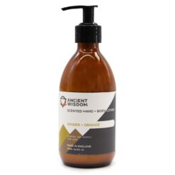 Ginger & Orange Hand & Body Lotion.