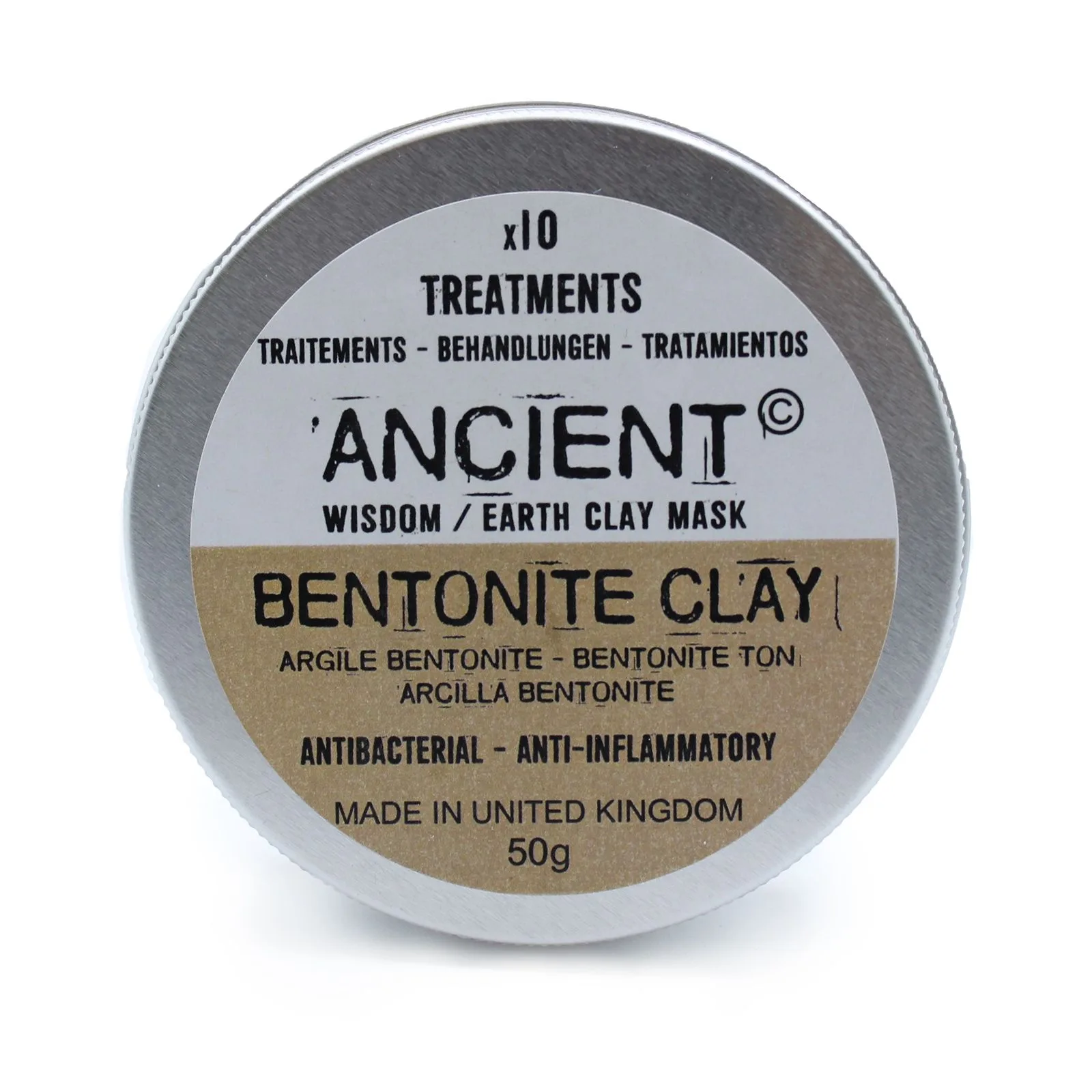 Clay Face Mask - Bentonite Clay 50g - Image 2