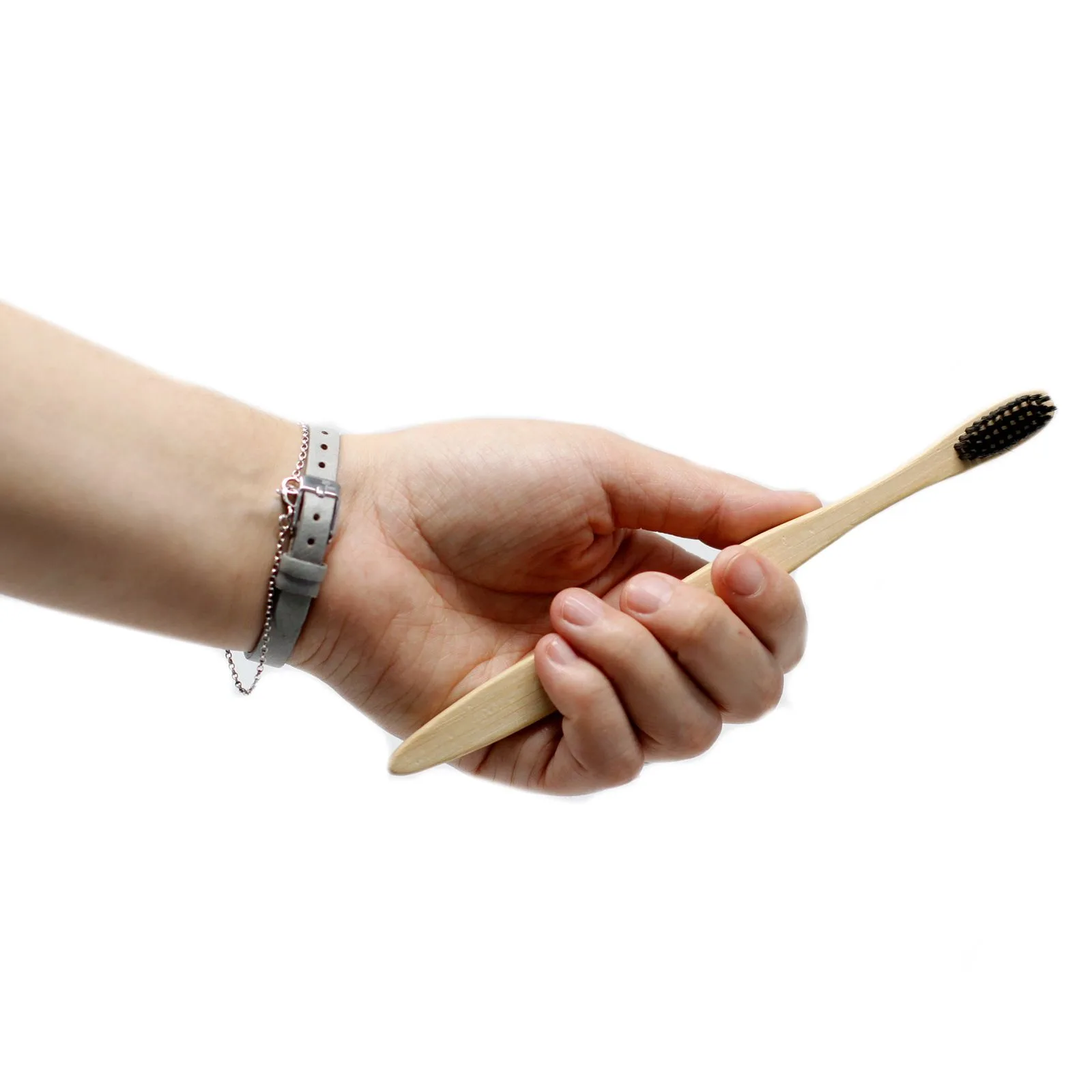 Bamboo Toothbrush - Charcoal - Image 3