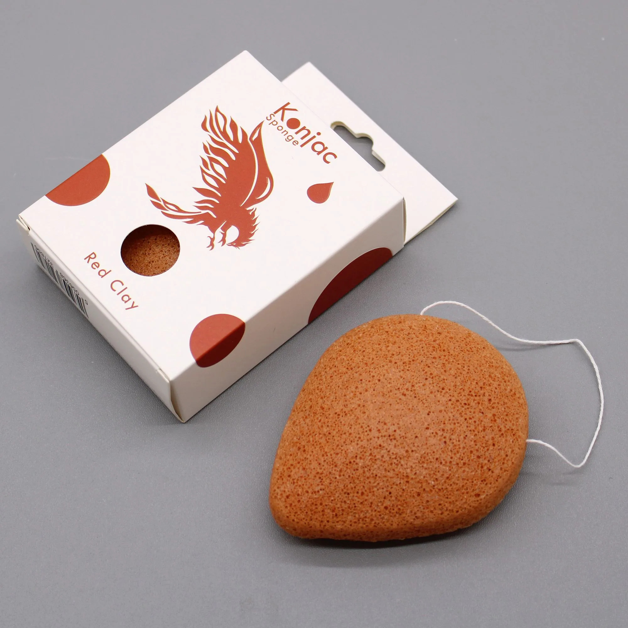 Konjac Sponge - Red Clay - Rejuvenating - Image 2