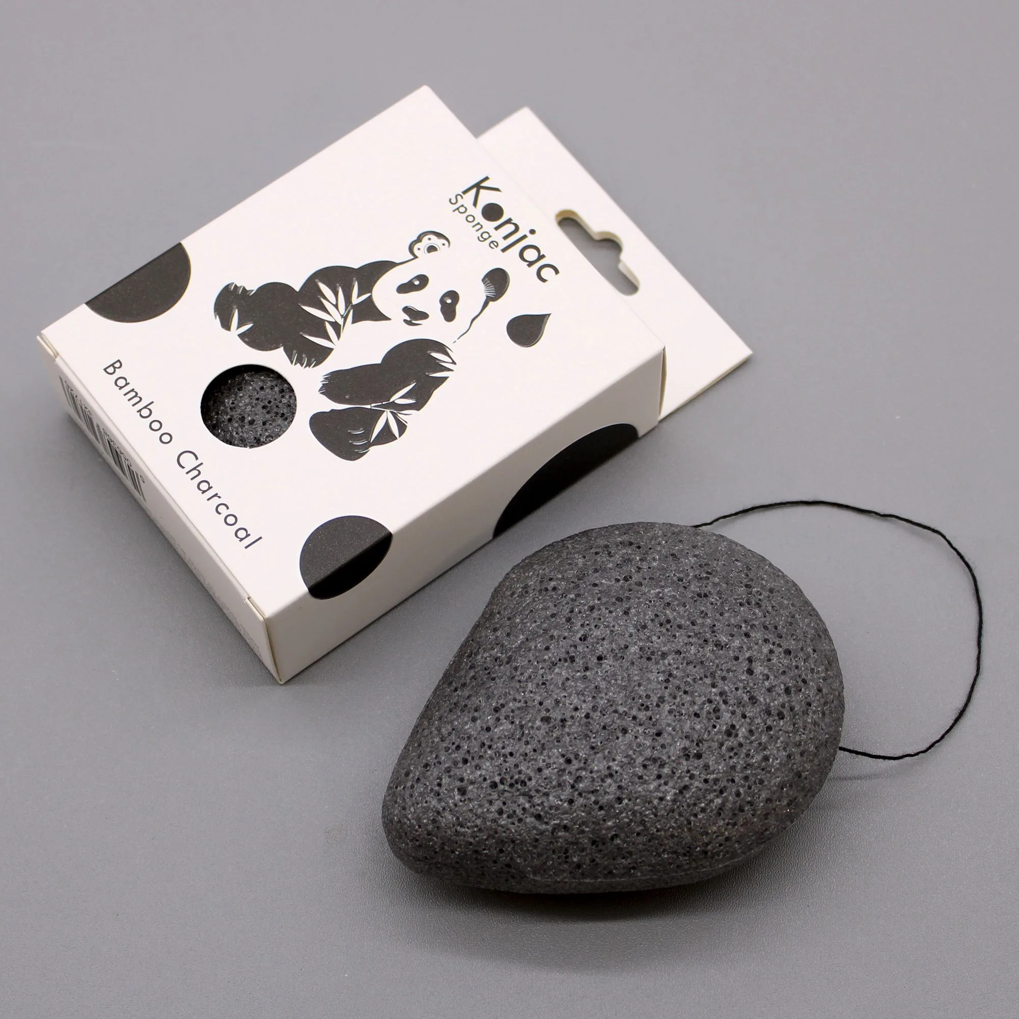 Konjac Sponge - Bamboo Charcoal - Anti-Bacterial - Image 2