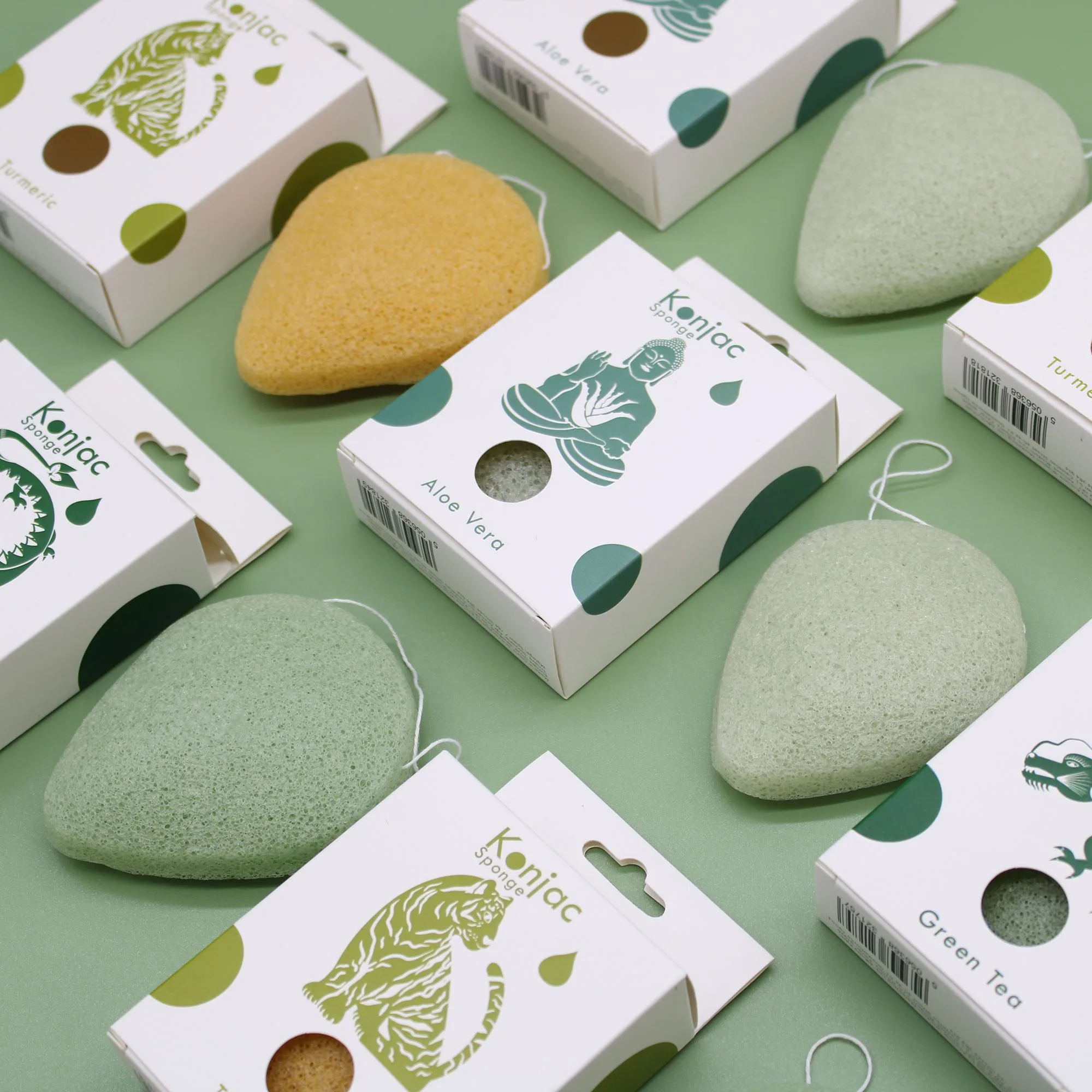 Konjac Sponge - Aloe Vera - Healing - Image 3