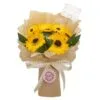 Soap Flower Bouquet - Sunflowers