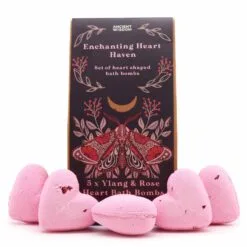Bath Bomb Gift Set - Enchanting Heart Heaven