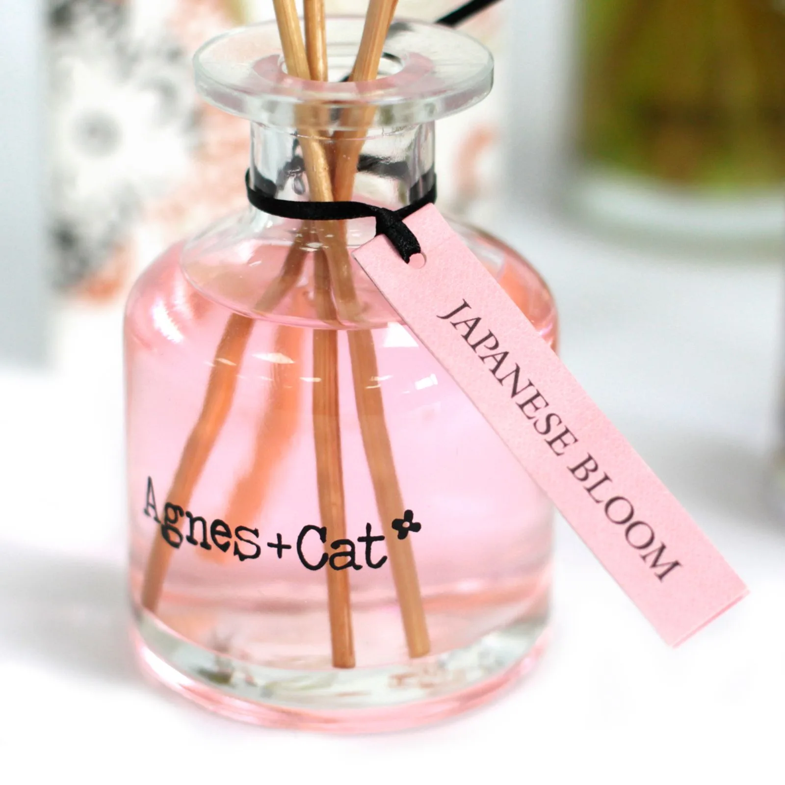 Agnes + Cat Reed Diffuser - Japanese Bloom, 140ml - Image 2