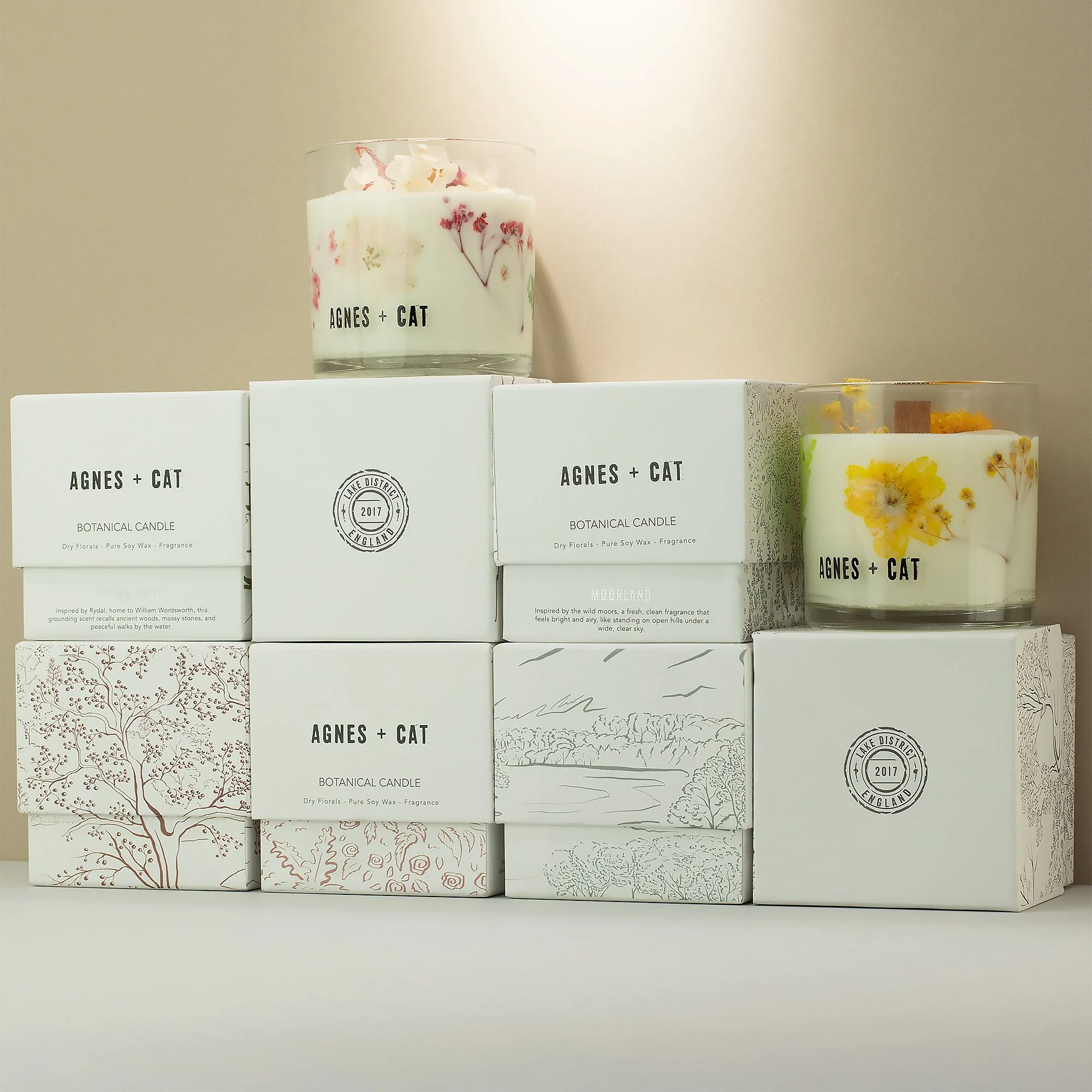 Agnes + Cat Botanical Soy Wax Candle - Moorland - Image 7