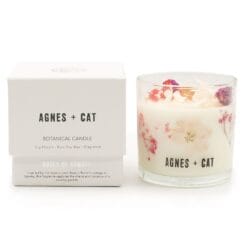 Agnes + Cat Botanical Soy Wax Candle - Roses of Sawrey