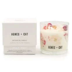 Agnes + Cat Botanical Soy Wax Candle - Roses of Sawrey
