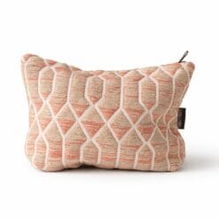 Nomad Sari Indian Jacquard Toiletry Bag - Rose Lattice